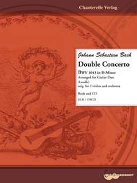 Illustration bach js double concerto bwv 1043 + cd