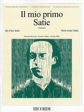 Illustration de Mon premier Satie, recueil de pièces faciles - Vol. 2