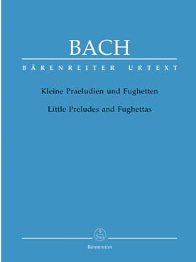 Illustration de Petits préludes et fugues - éd. Bärenreiter