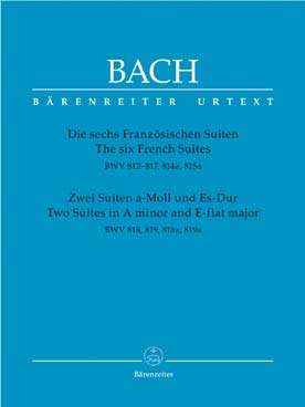 Illustration de Suites françaises BWV 812-817 - Suites BWV 818 et 819