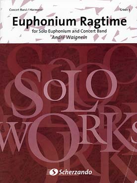 Illustration de Euphonium ragtime pour euphonium solo et orchestre d'harmonie
