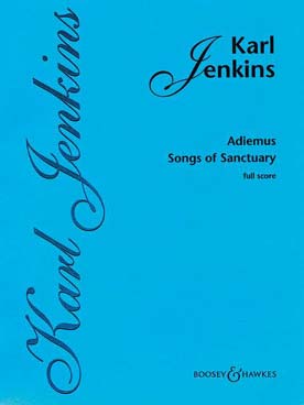 Illustration de Adiemus - Songs of sanctuary pour chœur de femmes SSAA et orchestre, conducteur