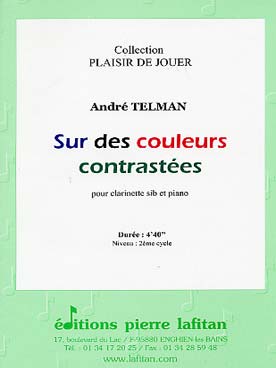 Illustration de Sur des couleurs contrastées