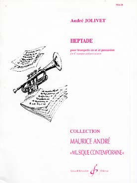 Illustration de Heptade pour trompette et percussion