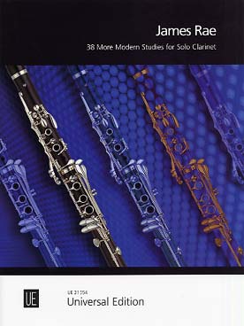 Illustration de 38 More modern studies for solo clarinet