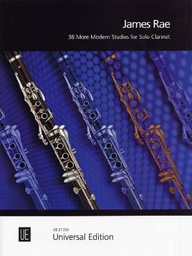 Illustration de 38 More modern studies for solo clarinet