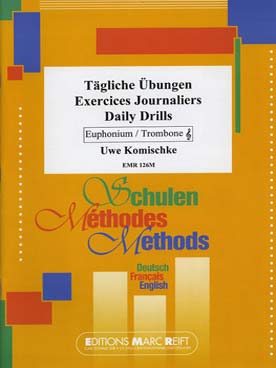 Illustration de Exercices journaliers pour trombone ou euphonium ou cor