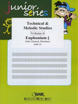 Illustration de Technical and melodic studies - Vol. 6