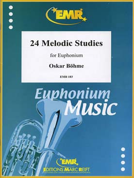 Illustration de 24 Melodic studies for euphonium