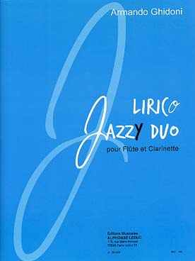 Illustration de Lirico jazzy duo pour flûte et clarinette