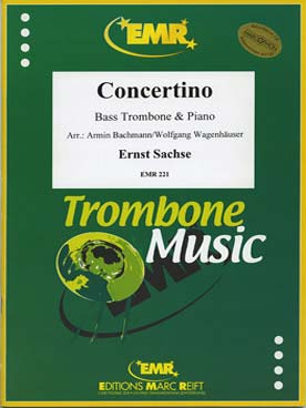 Illustration de Concertino en fa M pour trombone basse et piano