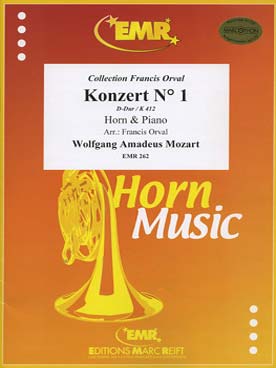 Illustration de Concerto N° 1 K 412 en ré M    