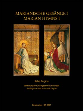 Illustration de MARIANISCHE GESANGE pour voix moyenne et orgue - Vol. 1
