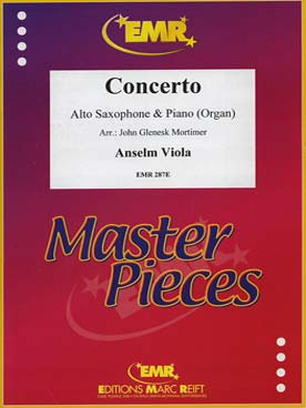 Illustration de Concerto pour saxophone et piano (orgue)