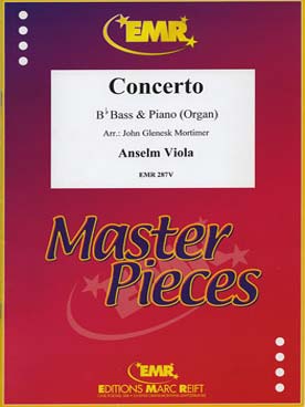 Illustration de Concerto pour basse si bémol et piano  ou orgue