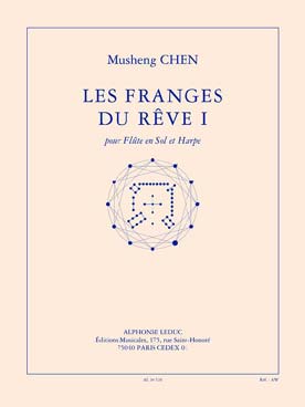 Illustration de Les Franges du rêve I pour flûte en sol et harpe