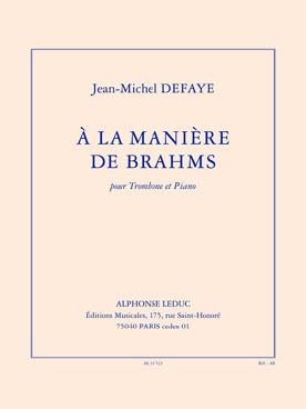 Illustration de A la manière de Brahms