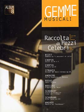 Illustration de GEMME MUSICALI (transcriptions faciles) - Vol. 8