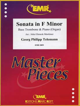Illustration de Sonata en fa m pour trombone basse et piano ou orgue (tr. Mortimer)