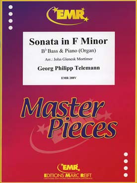 Illustration de Sonate pour basse si bémol et piano  ou orgue (tr. Mortimer)