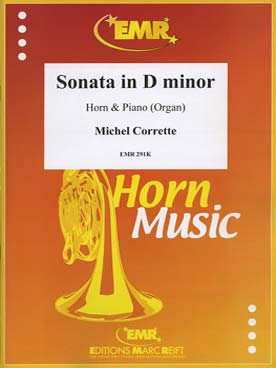 Illustration de Sonata en ré m pour cor et piano ou orgue