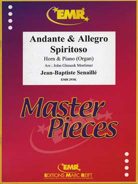 Illustration de Andante et allegro spiritoso pour cor et piano ou orgue (tr. Mortimer)