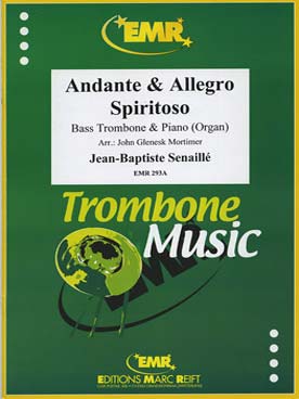 Illustration de Andante et allegro spiritoso pour trombone basse et piano ou orgue (tr. Mortimer)