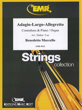 Illustration de Adagio largo allegretto pour contrebasse et piano ou orgue