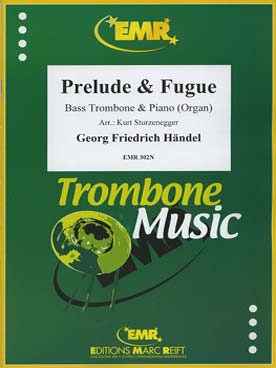 Illustration de Prélude et fugue pour trombone basse et piano ou orgue (tr. Sturzenegger)