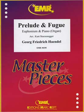 Illustration de Prélude et fugue pour euphonium et piano ou orgue (tr. Sturzenegger)