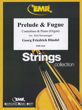 Illustration de Prélude et fugue pour contrebasse et piano ou orgue (tr. Sturzenegger)