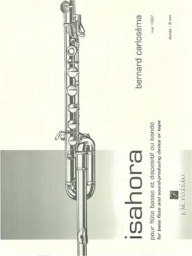 Illustration carlosema isahora pour flute basse