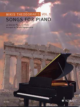 Illustration de Songs for piano - Vol. 1 : sélection de 40 pièces (arr. Tatiana Papageorgiou)