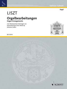 Illustration de Transcriptions pour orgue par Geffert