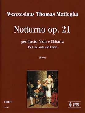 Illustration de Notturno op. 21 pour flûte, alto et guitare