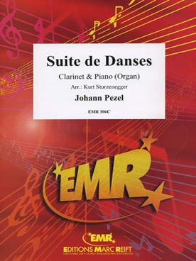 Illustration de Suite de danses pour clarinette et piano ou orgue (tr. Sturzenegger)