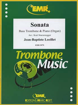 Illustration de Sonate en la b M (tr. Sturzenegger) pour trombone basse et piano ou orgue