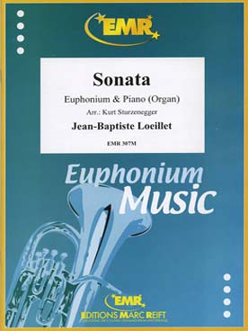 Illustration de Sonate en la b M (tr. Sturzenegger) pour euphonium et piano ou orgue