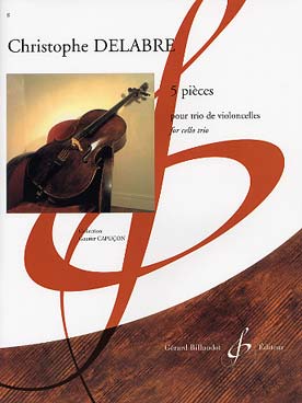 Illustration de 5 Pièces pour trio de violoncelles