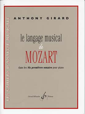 Illustration de Analyse du langage musical de Mozart dans les 6 premières sonates pour piano