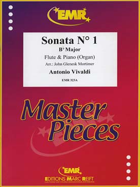 Illustration de Sonata N° 1 en si b M (tr. Mortimer)
