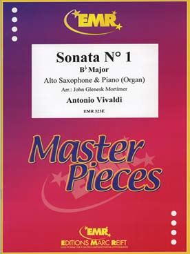 Illustration de Sonata N° 1 en si b M (tr. Mortimer)