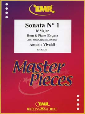 Illustration de Sonata N° 1 en si b M (tr. Mortimer)