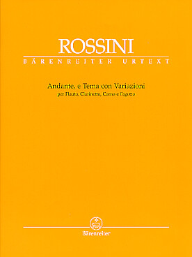 Illustration de Andante et thème avec variations pour flûte traversière, clarinette, cor et basson (tr. Gosset)