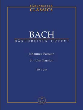Illustration de Passion selon St Jean BWV 245, réd. chœur et piano