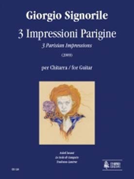 Illustration de 3 Impressioni parigine (3 impressions parisiennes)