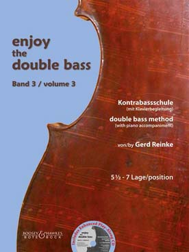 Illustration enjoy the double bass avec cd vol. 3