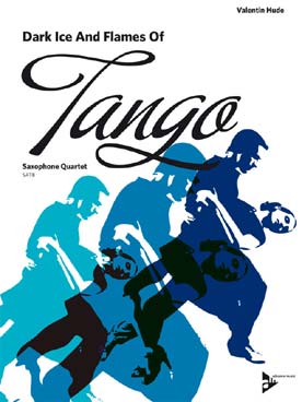 Illustration de Dark ice and flames of tango (SATB)