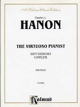 HANON Pianiste virtuose 60 exercices : Hanon, Charles-Louis, Schotte,  Alphonse: : Livres
