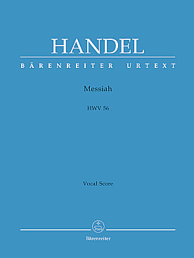 Illustration de Le Messie HWV 56 pour soli, chœur et orchestre, réd. piano (anglais)